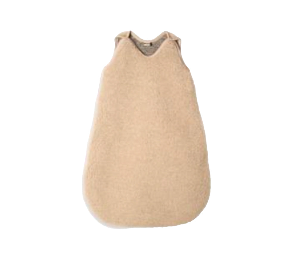 schlafsack polen Alwero - Schlafsack ärmellos, Biowolle, SANDY BROWN – ALWERO