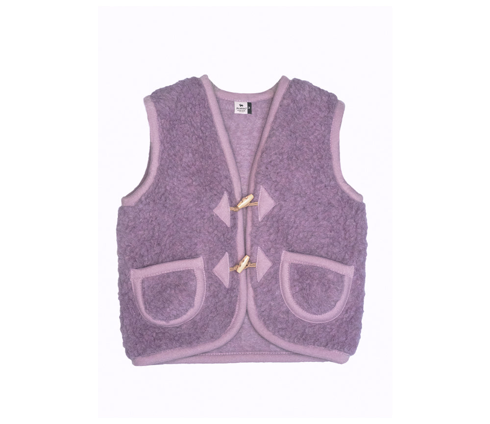 Alwero - Bodywarmer Alpen Junior, Biowolle, LILLY