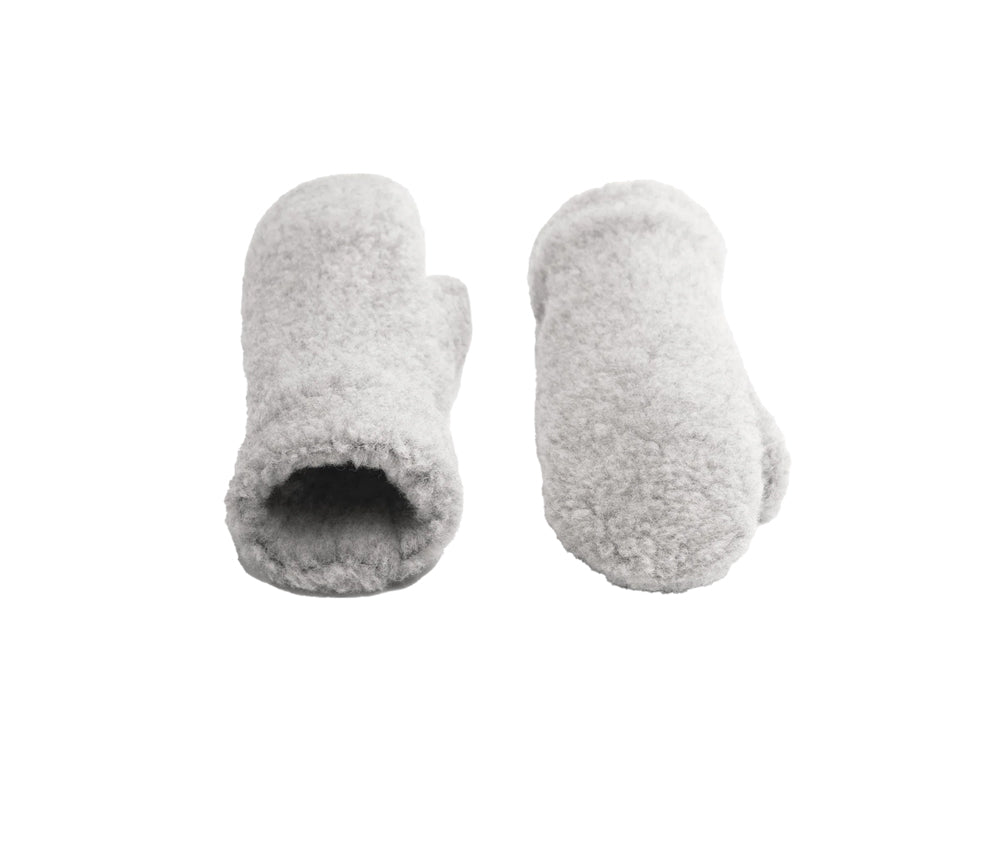 Alwero - Handschuhe, GULLY Adult, SILVER, Biowolle – ALWERO