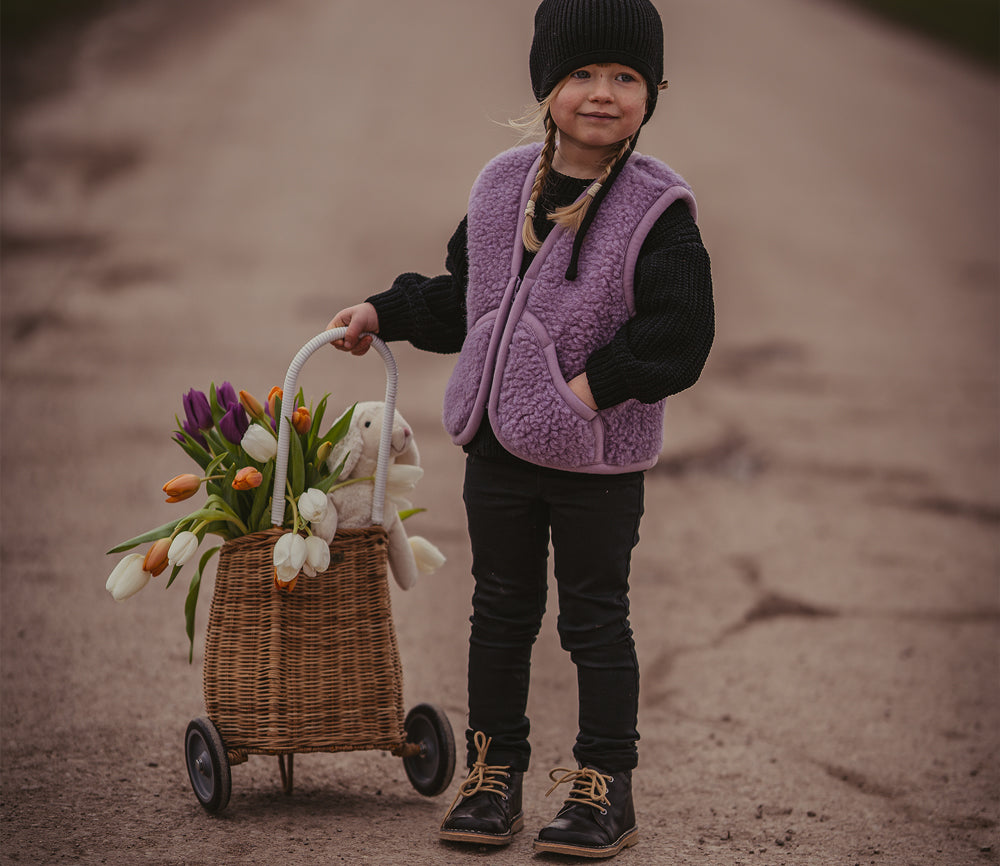 Alwero - Bodywarmer CARPATHIAN, Biowolle, Lilly