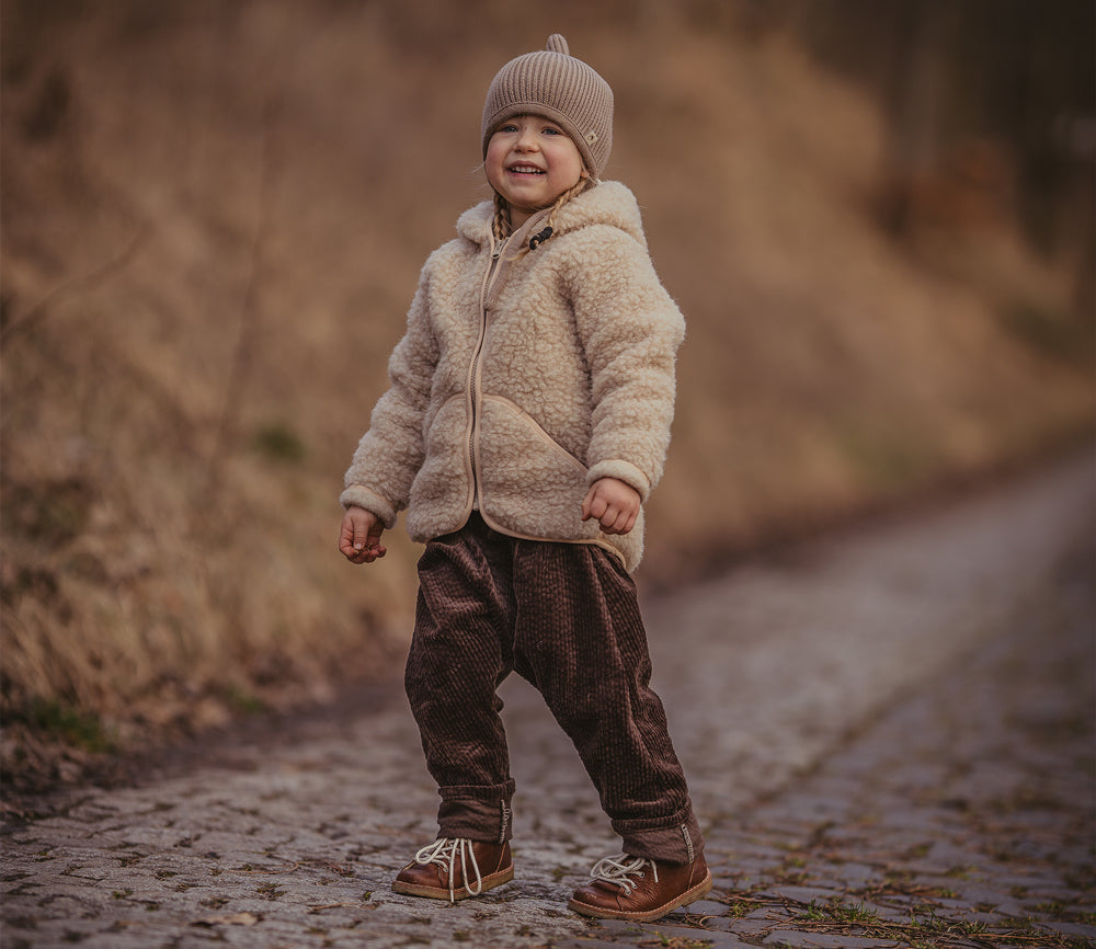 Alwero - Jacke Mody, Biowolle, ENGLISH TEA, Biowolle Woolmark zertifiziert