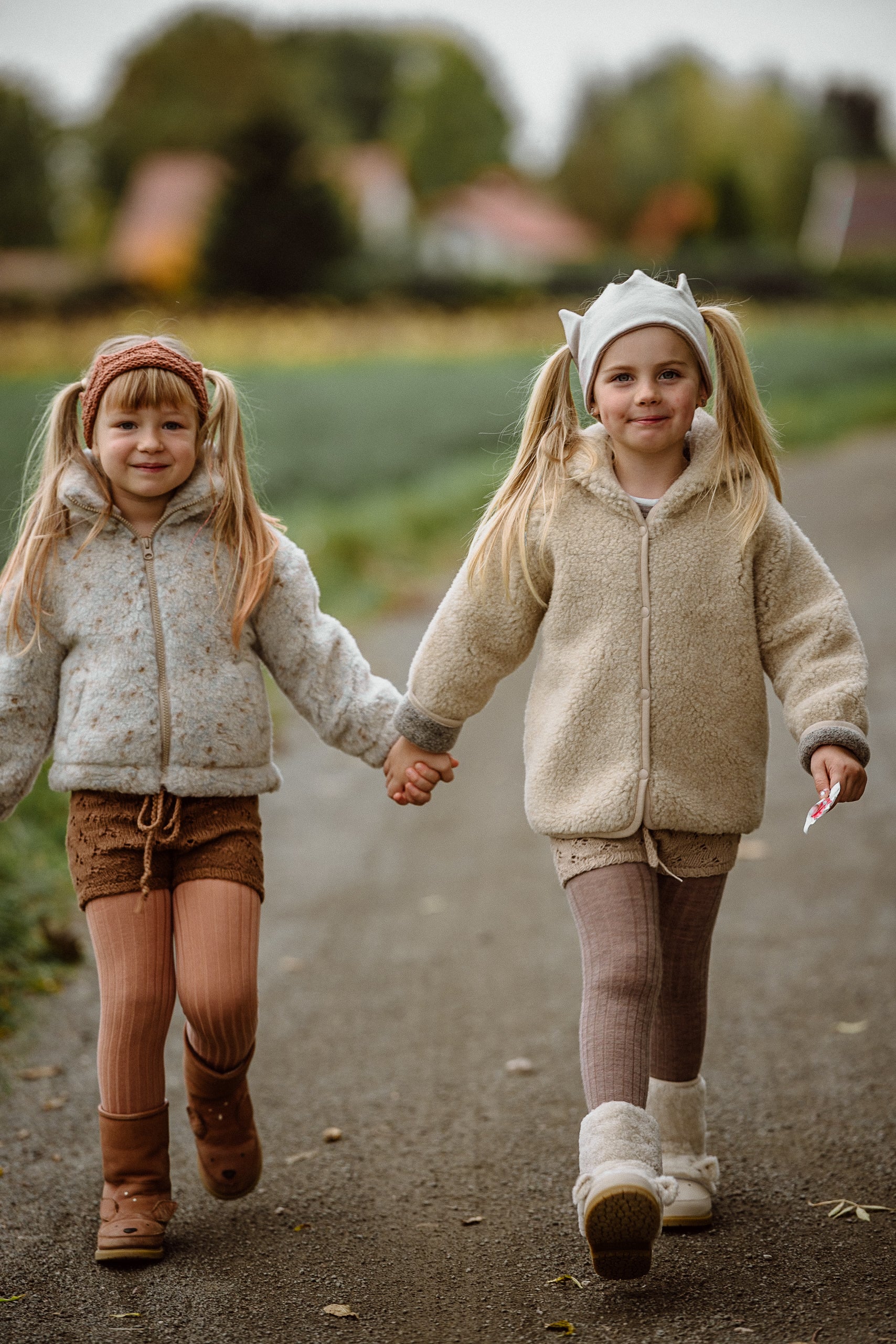Alwero - Übergangsjacke "KUKU" Junior, Biowolle, SAND BROWN, ultra light