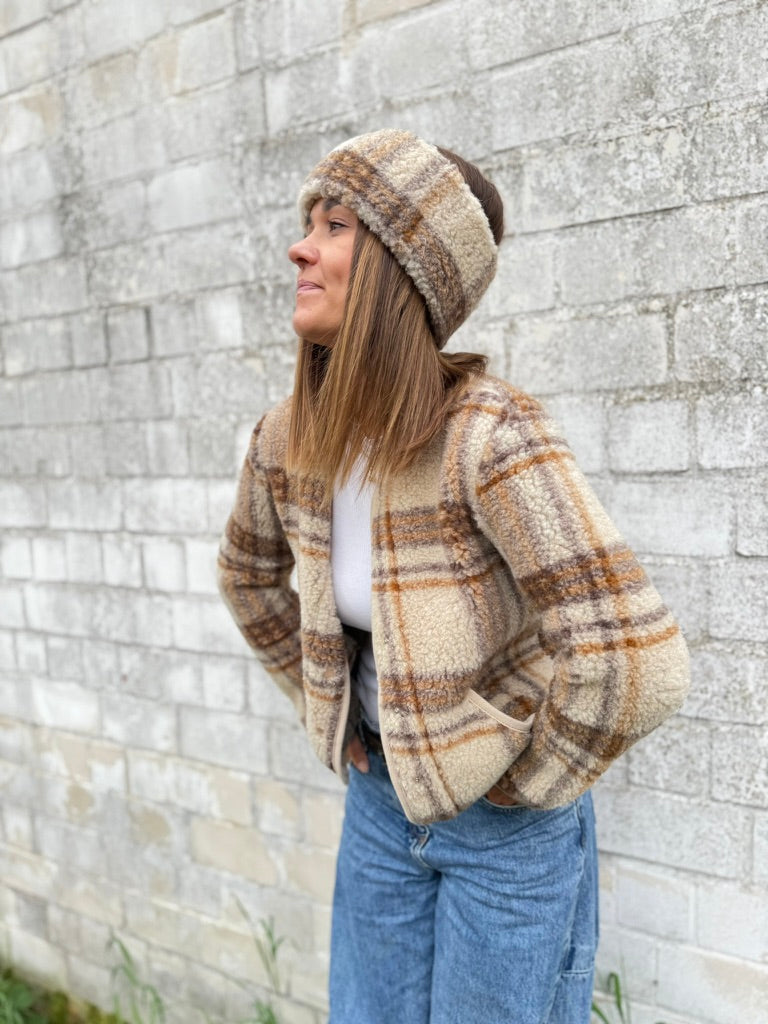 Alwero - Jacke "TYBS" Adult, SCOTCH BEIGE, Biowolle Ultra Light