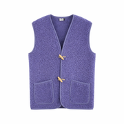 Alwero - Bodywarmer "Alpen 3.0" Adult, Biowolle, Amethyst, ultra light