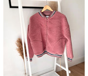 Alwero - Jacke BOOM, Venetian Pink, Biowolle, ultra leicht