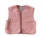 Alwero - Weste "CAMINO" Adult, RUGBY TAN, Merinowolle, ultra light