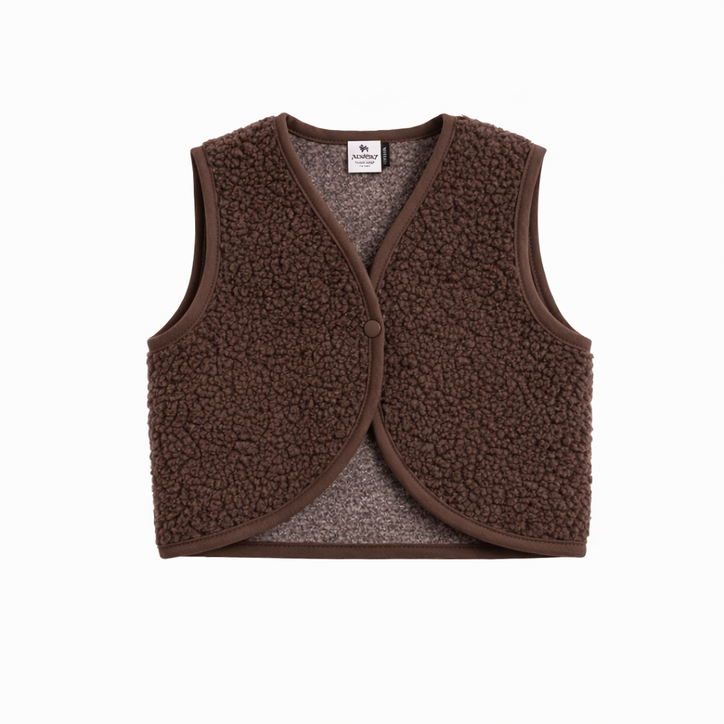 Alwero - Bodywarmer LULU Baby, ultra light, CHOCO MARTINI