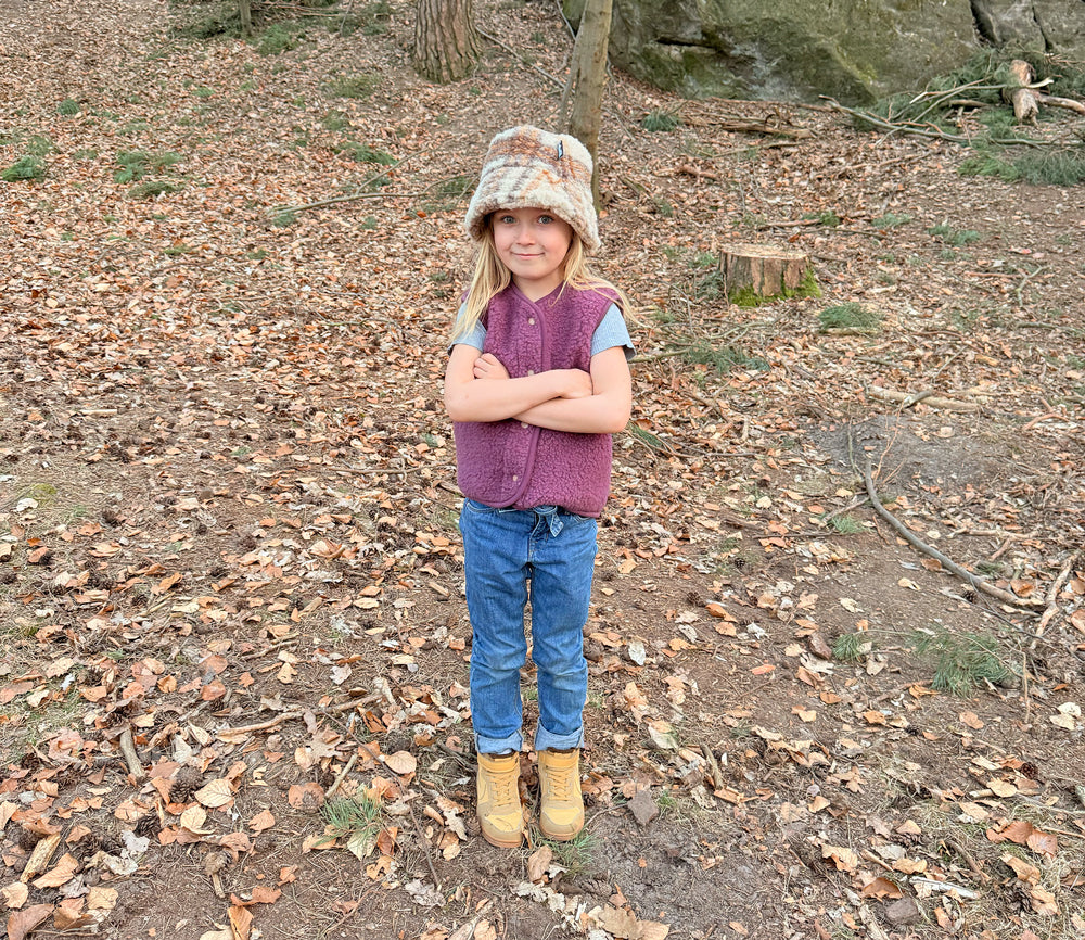 Alwero - Hut `BOOKET`, Scotch Beige, Biowolle