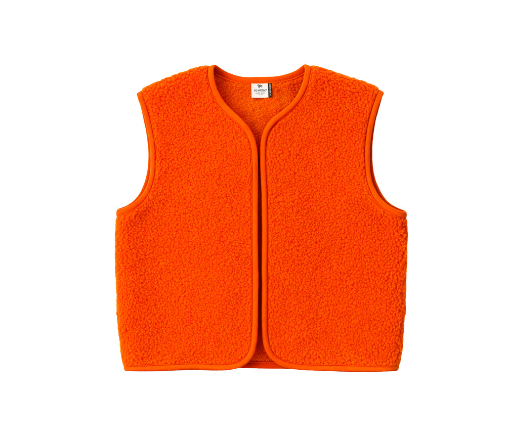 Alwero - Weste "CAMINO" Adult, MANDARIN, Biowolle Ultra Light