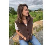 Alwero - Bodywarmer "Everest" Adult, Biowolle, CHOCOLATE MARTINI, Unisex
