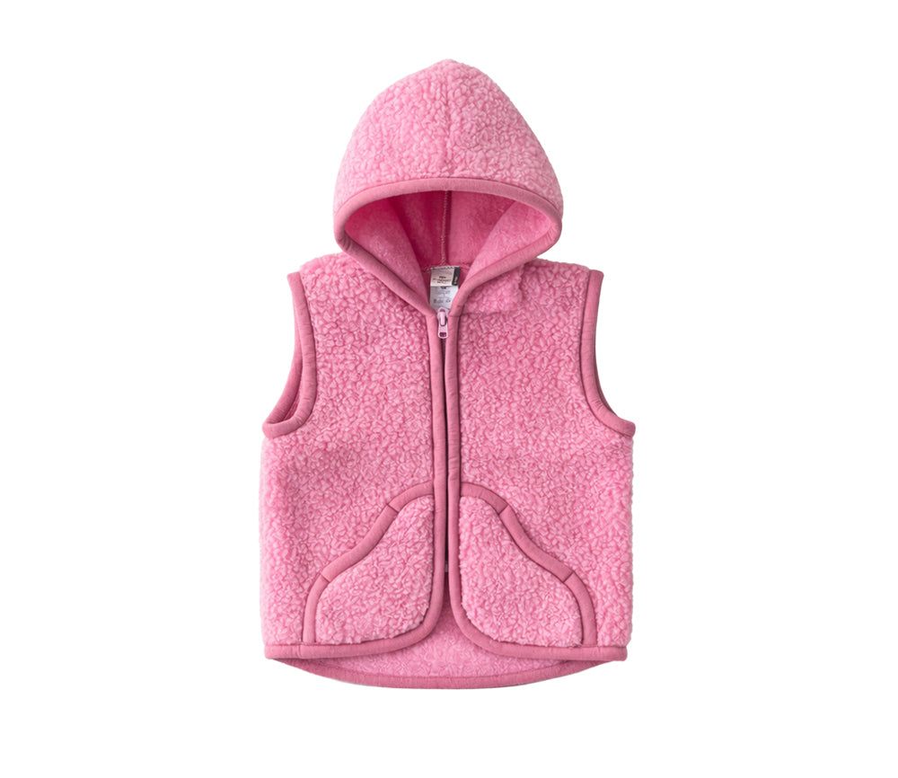 Alwero - Bodywarmer Robby, Biowolle, PINK