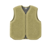 Alwero - Weste "ALF ZIP" Adult, PISTACHIO, Merinowolle