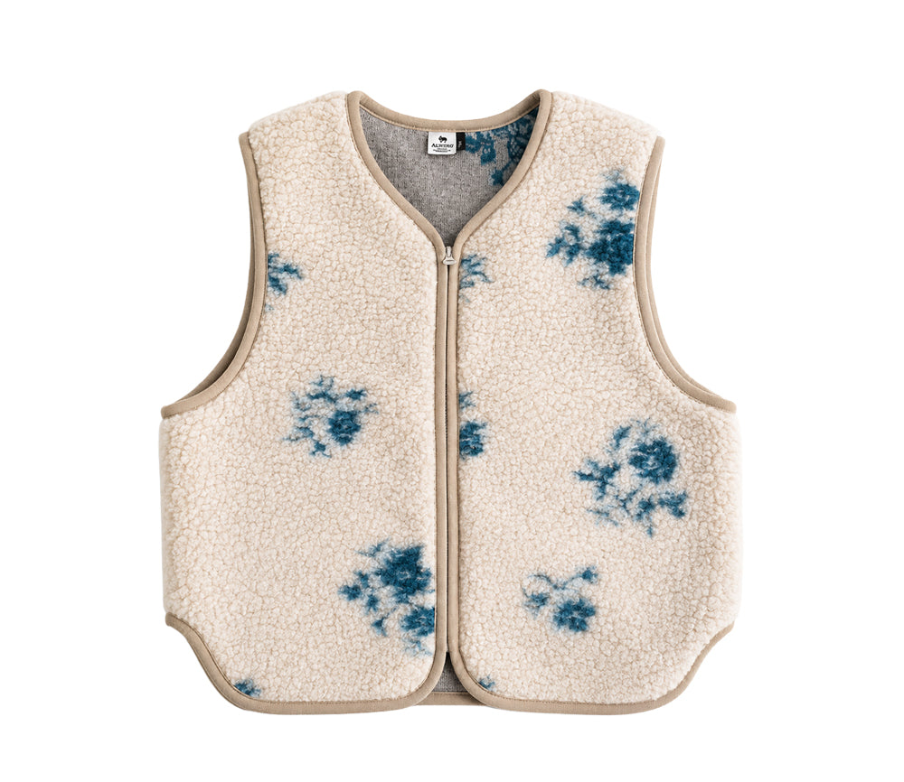 Alwero - Weste "ALF ZIP" Adult, WILD ROSE, Merinowolle