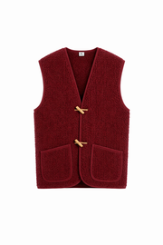 Alwero - Bodywarmer "Alpen 4.0" Adult, CHERRY LIQUEUR, Unisex