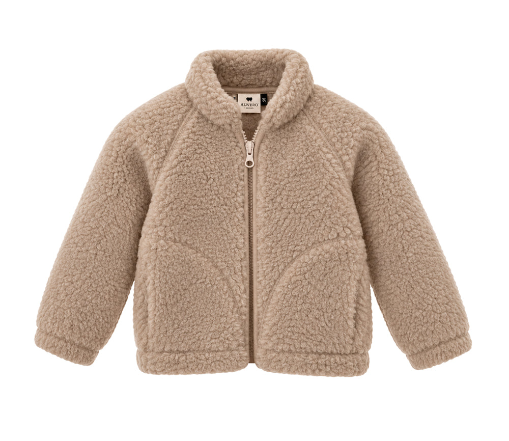 Alwero - Jacke BAMS Jr., TAN, Merinowolle, ultra leicht