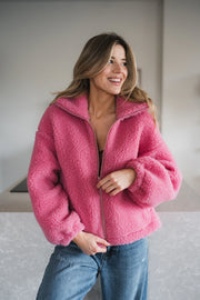 Alwero - Jacke BLANCS, Oversize, BUBBLE GUM