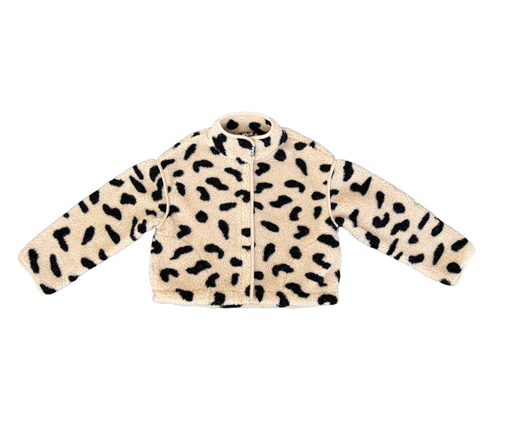 Alwero - Jacke BLOOM, Oversize, GEPARD, Merinowolle, ultra light
