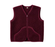 Alwero - Bodywarmer CARPATHIAN, Cherry Liqueur, Schurwolle - Limited Edition