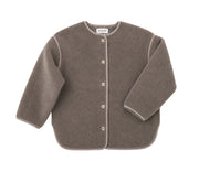 Alwero - Jacke CLOUDER, Mouse, Biowolle