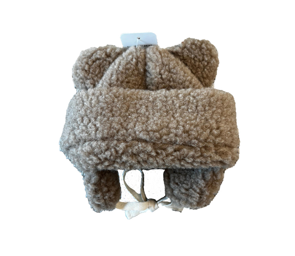 Alwero - Mütze, BABY BEAR, Tan, Biowolle