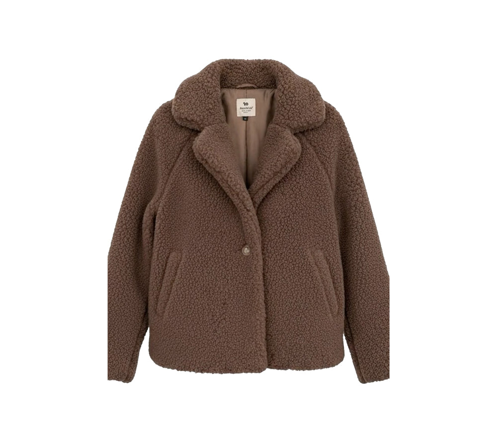 Alwero - Jacke "HERITA",  CHOCO MARTINI, Biowolle Ultra Light