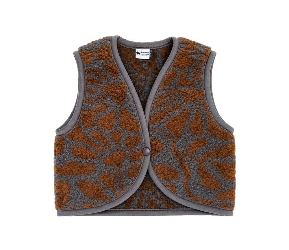 Alwero - Bodywarmer "LULU" Baby, CUBANA, Merinowolle, ultra light - LIMITED EDITION
