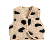 Alwero - Bodywarmer "LULU" Junior, GEPARD, Merinowolle, ultra light