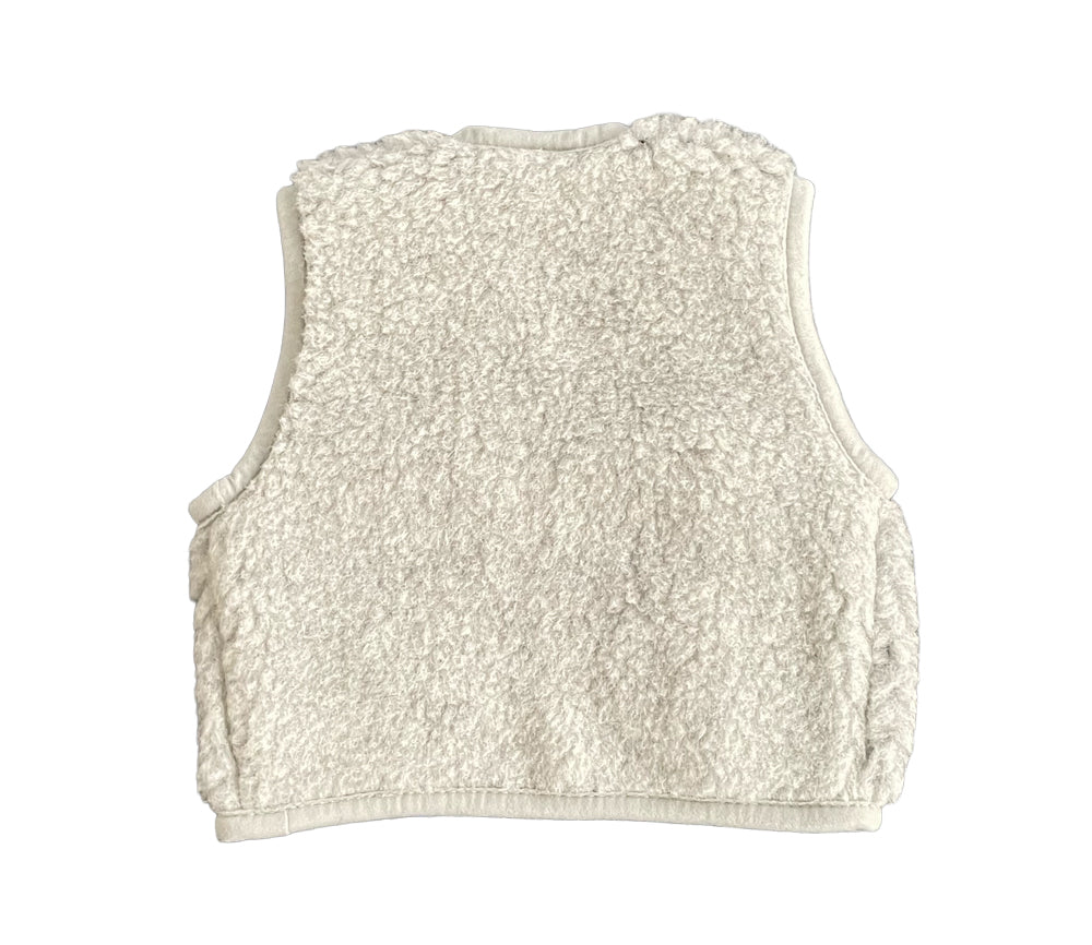 Alwero - Bodywarmer LULU, ultra light, Biowolle, Silver