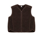 Alwero - Weste "MERIN" Adult, CHOCO MARTINI, Merinowolle Ultra Light