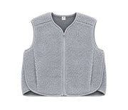 Alwero - Weste "MERIN" Adult, SILVER, Merinowolle Ultra Light