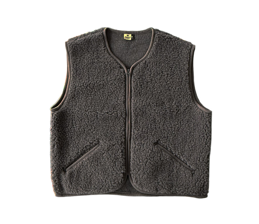 Alwero - Weste "POS" Adult, Biowolle, ANTHRACITE, ultra light