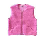 Alwero - Weste "POS" Adult, BUBBLE GUM, Merinowolle, ultra light - LIMITED EDITION