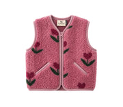 Alwero - Bodywarmer "POS" Junior, CHERRY, ultra light