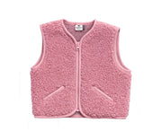 Alwero - Bodywarmer "POS" Junior, Venetian Pink, ultra light, Biowolle