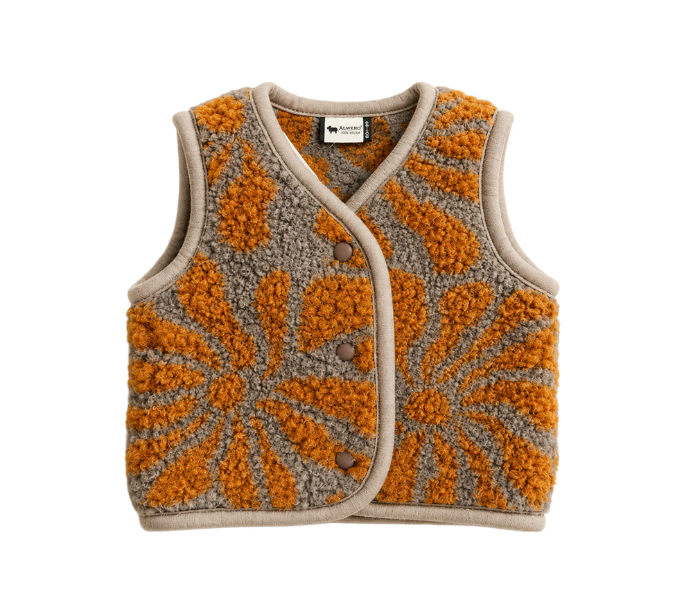 Alwero - Bodywarmer "TYB" BABY, CUBANA, Merinowolle, ultra light