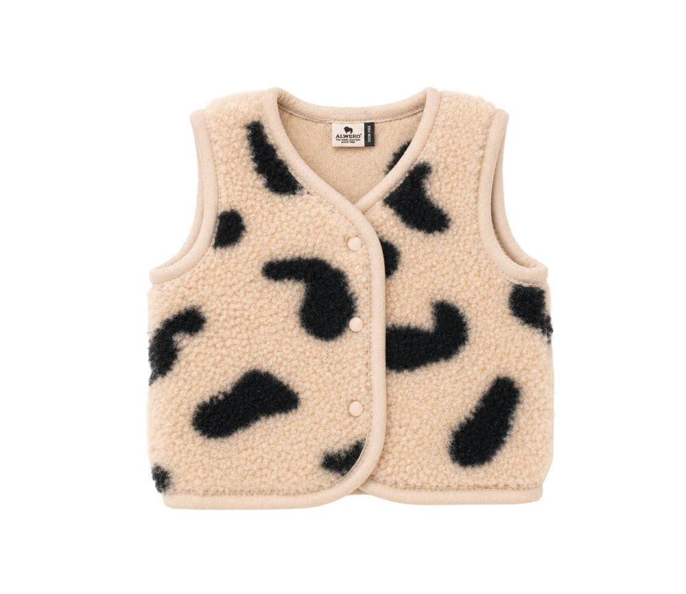 Alwero - Bodywarmer "TYB" BABY, GEPARD, Merinowolle, ultra light