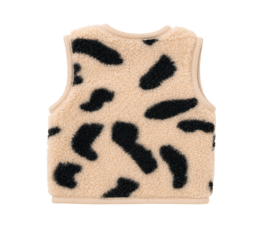 Alwero - Bodywarmer "TYB" BABY, GEPARD, Merinowolle, ultra light