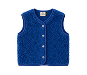 Alwero - Bodywarmer "TYB" Junior, BLUEBLUE, Merinowolle, ultra light