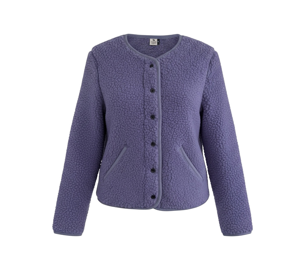Alwero - Jacke "TYBS" Adult, Amethyst, Biowolle Ultra Light