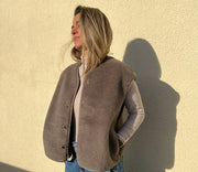 Alwero - LIMITED EDITION, Weste Women CLOUD, Biowolle, Mouse