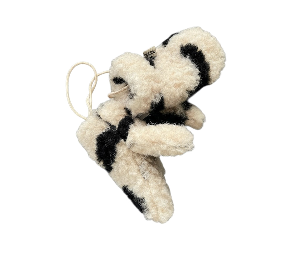 Alwero - Handschuhe, "GULLY", Gepard, Biowolle, mit Band