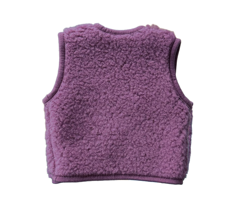 Alwero - Bodywarmer LULU, ultra light, Biowolle, French Violet