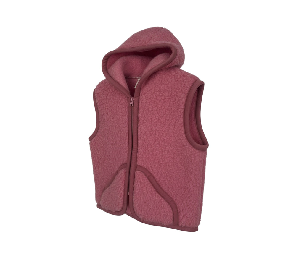 Alwero - Bodywarmer Robby, Biowolle, PINK