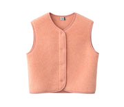 Alwero - Bodywarmer "TYB" ADULT, Biowolle, APRICOT, ultra light, LIMITED EDITION