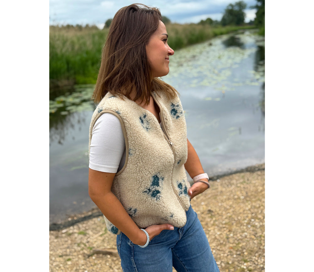 Alwero - Weste "ALF ZIP" Adult, WILD ROSE, Merinowolle