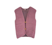 Alwero - Bodywarmer "Alpen 3.0" Adult, Biowolle, Venetian Pink, ultra light