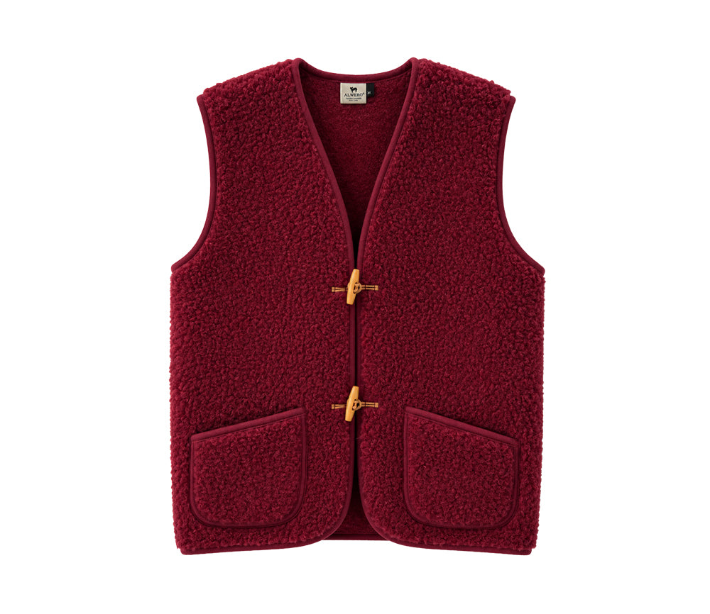 Alwero - Bodywarmer "Alpen 4.0" Adult, CHERRY LIQUEUR, Unisex