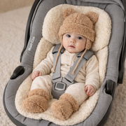 Alwero - Booties Baby, EVERS, Sand Brown, Biowolle