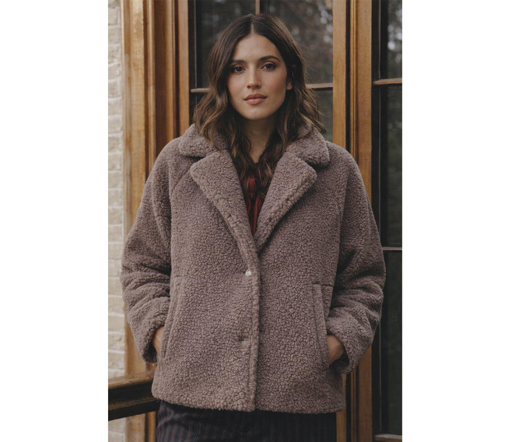 Alwero - Jacke "HERITA",  MOUSE, Biowolle Ultra Light