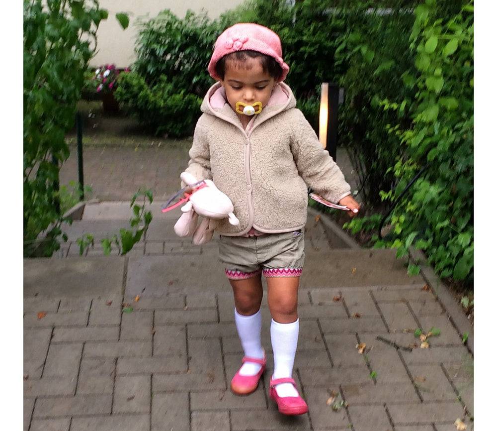 Alwero - Transition jacket "KUKU" Junior, organic wool, SAND BROWN, ultra light